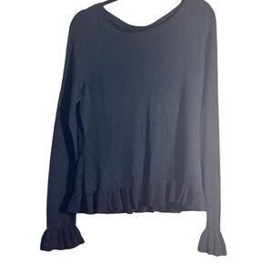 Moda International Black Long Sleeve Sweater